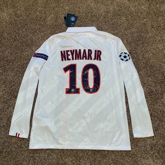 Neymar long sleeve jersey Clearance
